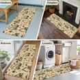 thumbnail image 5 of Kitchen Runner 2 x 6 Ft, Cartoon Tractor Non-Slip Residential Carpet, Cute Digger Shovel Truck Car Khaki Indoor Crawling Mats Runner Rugs for Living Room/Dining Room/Bedroom, 5 of 8