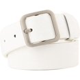 thumbnail image 1 of HUGFEGWE Ceinture en Cuir PU pour Femmes Réglable Lignes de Couture Fines Mode Décontractée Boucle à Ardillon pour Pantalon Robe CJB91-76340, 1 of 5