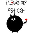 thumbnail image 2 of CafePress - I Love My Fat Cat Mug - 11 oz Ceramic Mug - Novelty Coffee Tea Cup, 2 of 3