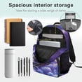 thumbnail image 5 of Yuyamidu Train Book Bag for Kids Girls Large Capacity School Backpack 10-12 Years Old Secondary School Bag with Two Side Pockets, 5 of 7