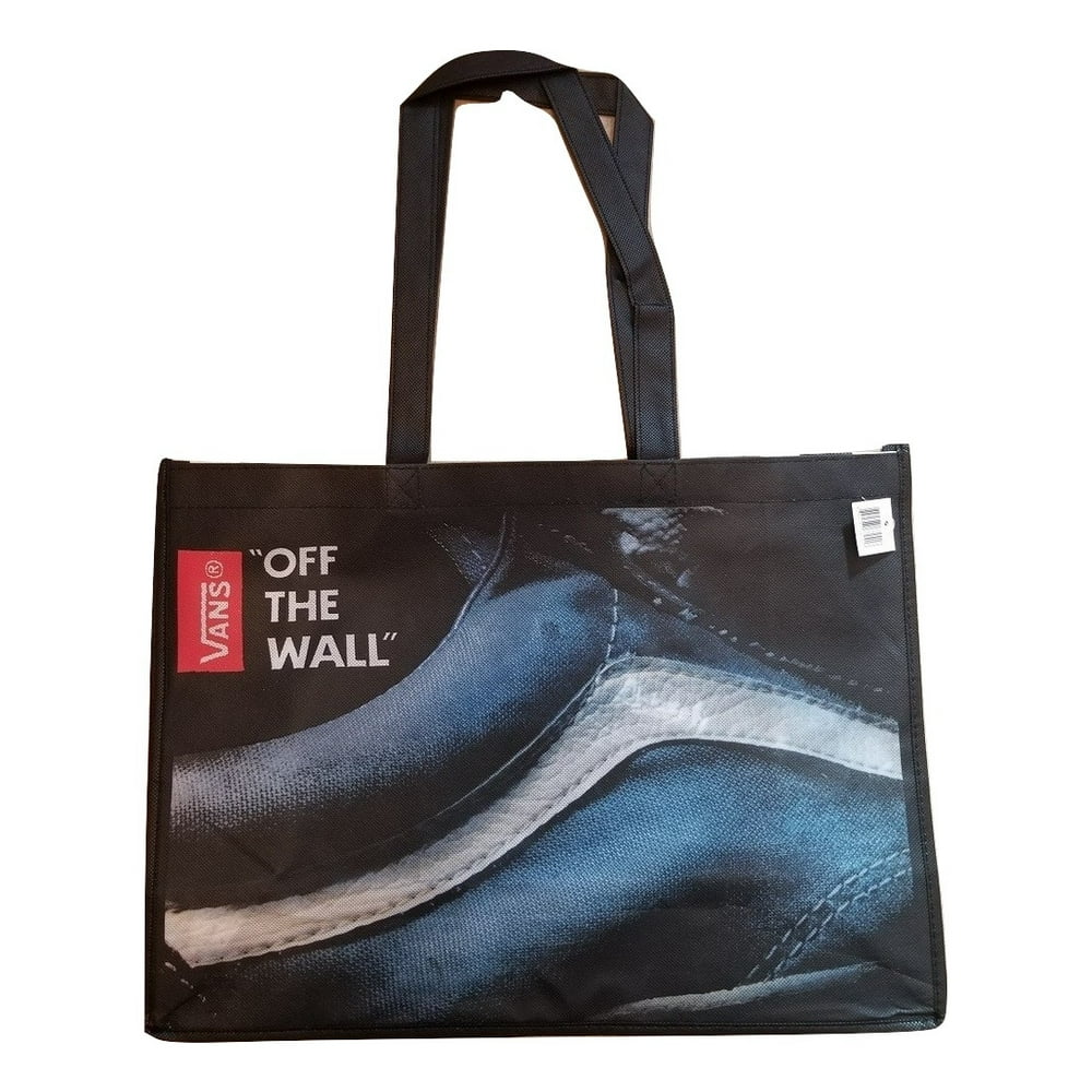 Vans Off The Wall Old Skool Tote Bag Reusable Shopping Bag Walmart