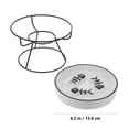 thumbnail image 2 of TEHAUX Pet Watering Bowls Elevated Ceramic Design For Cats And Small Dogs Feeding 1 Set, 2 of 7