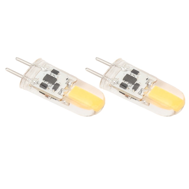 Bombilla LED De Silicona, Plug And Play Totalmente Regulable 2PCS GY6.35 Bombilla Para Techo Para Gabinetes Para El Hogar