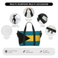thumbnail image 4 of Travel Duffle Bag Flag Of The Bahamas Weekender Overnight Gym Tote Shoulder Bag Workout Duffel Bag For Women Men, 4 of 6