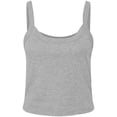 thumbnail image 1 of Bella + Canvas Womens Plain Micro-Rib Spaghetti Strap Tank Top, 1 of 3