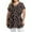 Flora 01, variant on Mengpipi Womens Plus Size Tops Criss Cross V Neck Short Sleeve Summer Casual Blouses, Light Gray-1X