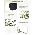 thumbnail image 4 of Flores artificiales de kiku BLOSMON con florero de metal de 50 cm, 4 of 9