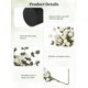 thumbnail image 4 of Flores artificiales de kiku BLOSMON con florero de metal de 50 cm, 4 of 9
