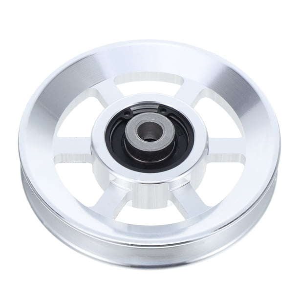 Polea silenciosa universal de aleación de aluminio para equipos de gimnasio, sistema de polea de fitness, polea de alta resistencia, polea de entrenamiento, φ105