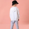 thumbnail image 4 of Mercatoo Oversized Hoodie for Boys Girls Casual Loose Sweatshirt Long Sleeve Plain Lightweight Pullover Tops Toddler Kids Boys Youth Large Clothes, 4 of 5