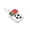 D, variant on Squishy Stress Ball – Football Clicker Keychain, Slow Rebound Squeeze Fidget, Anxiety Relief Hand Tool, Sports Fan Desk Decor & Party Gift