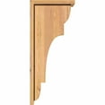 thumbnail image 3 of 7 1/2"W x 12"D x 28"H New Brighton Smooth Corbel w/Backplate, Western Red Cedar, 3 of 9