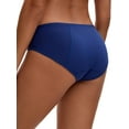 thumbnail image 3 of INSPIRE CHIC 3 Layers Leak Proof Briefs for Women's Cotton Mid-Waisted Elastic Waistband Underwear L Dark Blue, 3 of 4