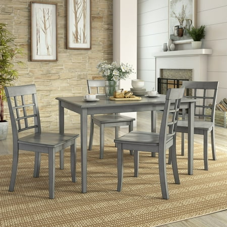 Antique Table And Chairs Lexington 5-Piece Dining Set with 48