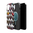 thumbnail image 2 of DistinctInk Tough Case for Apple iPhone 15 PLUS (6.7" Screen), Compatible with MagSafe Charging - "Vibrant Graffiti Hearts: A Colorful Display", 2 of 6