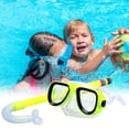 thumbnail image 6 of Kids Swimming Goggles with Snorkel Set, Large Frame HD Anti-Fog Diving Mask & Dry Top Snorkel for Boys Girls, Leak-Proof Adjustable Strap for Pool, Beach, Ocean Snorkeling Safety Gear Ages 6-12​, 6 of 7