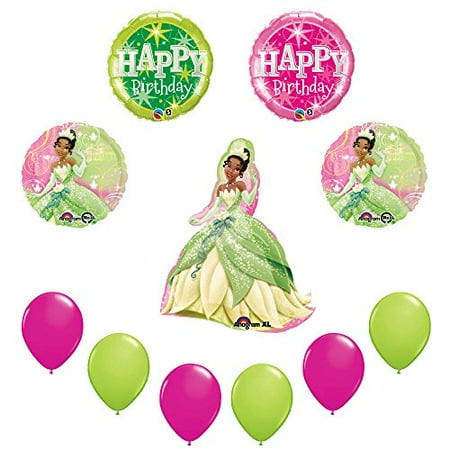 Disney Princess Tiana S 11pc Birthday Party Balloon Sullies