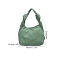 thumbnail image 3 of Bolsa De Hombro Bolsos cruzados para mujer Bolsos satchel de nailon Bolso informal sólido para mujer (Verde) Tmvgtek Para Estrenar, 3 of 3