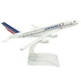 thumbnail image 7 of Mini Display Toy Airfrance A380 Airplane Model for Aviation Enthusiasts and Home Decoration Gift, 7 of 7