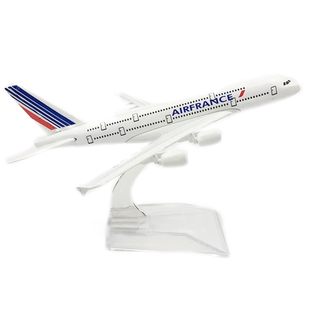 Modèle d'Avion Airfrance A380 en Alliage 1:400 Simulation d'Aviation Science Exposition