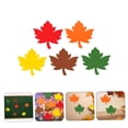 thumbnail image 5 of BESTYASH 60 Pieces Fall Leaves Die Cut Paper Assorted Colors for Thanksgiving Crafts, Autumn Decor, and Classroom Projects, 5 of 8