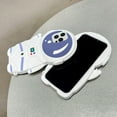 thumbnail image 3 of Cute Case for iPhone Xs Max,Kawaii Phone Case 3D Cartoon Astronaut Rocket Space Soft Rubber Bumper Slim Fit Anti-Drop Protective Case Women Girls for iPhone Xs Max, 3 of 14