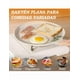 thumbnail image 3 of Sartén XTELLAR Antiadherente Cocina Crepera Con Revestimiento 24cm color blanco, 3 of 5