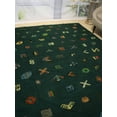 thumbnail image 2 of Berjasta Rodolfo Green-Grey/Ivory Rug, 8'5" x 11'2", 2 of 9