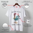 thumbnail image 3 of Men's Moana Moana Hei Hei Spirit Animal  Graphic T-Shirt, 3 of 9