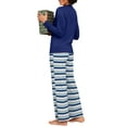 thumbnail image 6 of MINTREUS Womens Pajama Sets Soft Long Sleeve Sleepwear Ladies Loungewear Two Piece Pjs with Pockets, 6 of 7