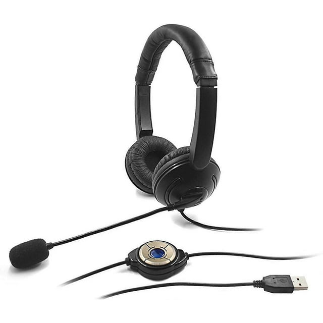 Computer headset with microphone 9D Stereo Headset USB Headset Co