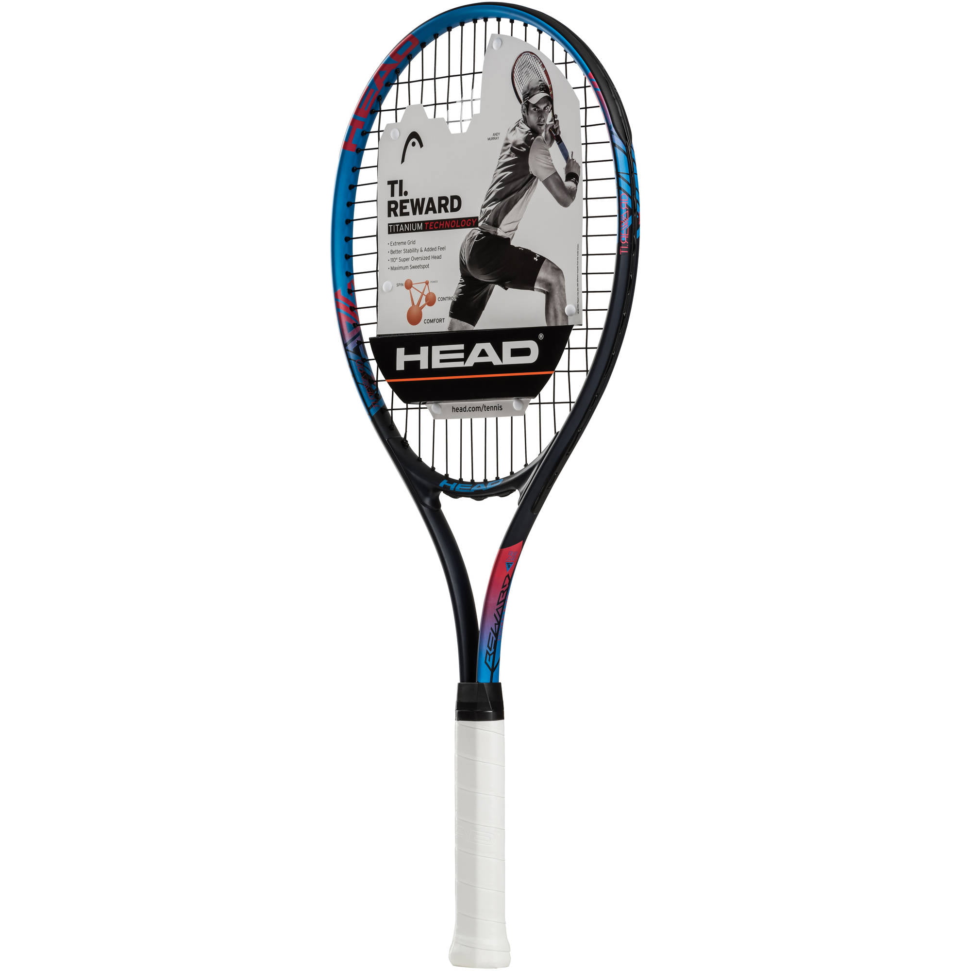 Head Ti.Murray 21 Junior Tennis Racket and Cover New in Packaging 