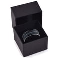 thumbnail image 3 of Charming Jewelers Black Tungsten Wedding Band Ring 8 or 10mm for Men Women Comfort Fit Black Beveled Edge Polished Brushed Lifetime Guarantee, 3 of 5