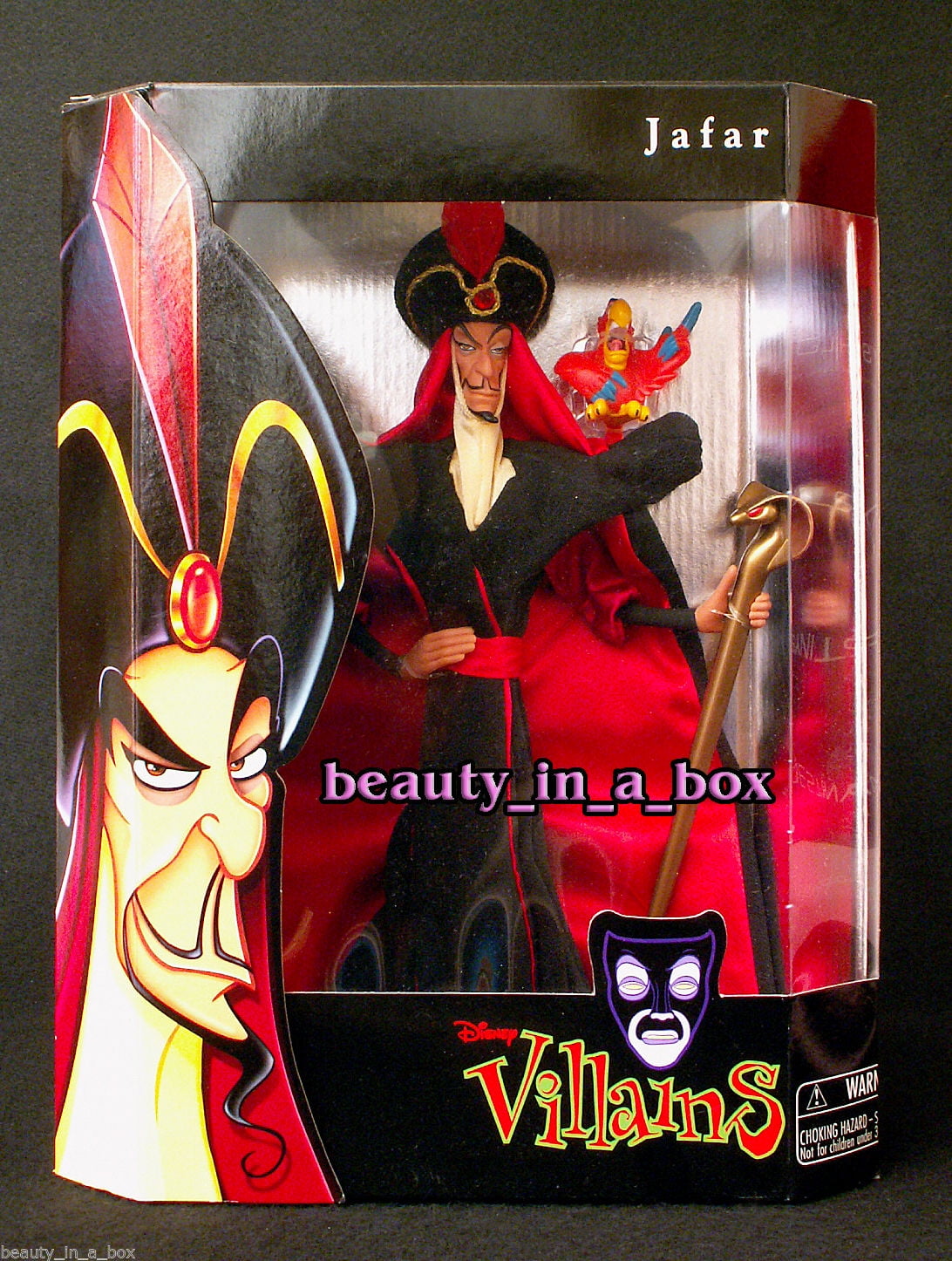 JAFAR Doll from Disney Male Villains Collection Iago