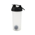 thumbnail image 1 of Mainstays Solid Black Plastic Shaker Bottle, 1pc, 1 of 3