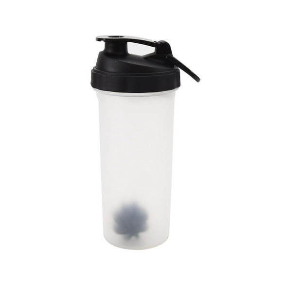 Mainstays Solid Black Plastic Shaker Bottle, 1pc