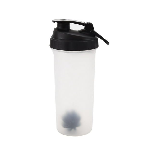 Mainstays Solid Black Plastic Shaker Bottle, 1pc
