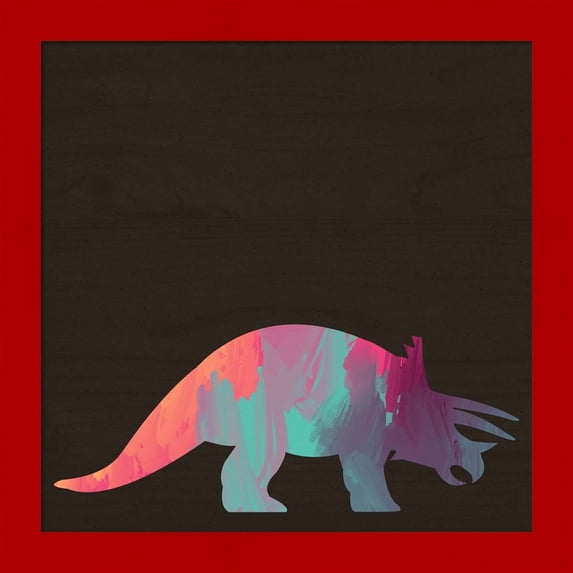 Great Art Now Dino IV by Valerie Wieners, Framed Wall Art, 14W x 14H