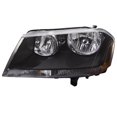 thumbnail image 1 of HEADLIGHTSDEPOT Black Housing Halogen Headlight Compatible With Dodge Avenger 2008-2014 RT Includes Left Driver Side Headlamp, 1 of 4