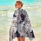 thumbnail image 4 of Microfiber Beach Towel Super Colorful Bath Towel Sandproof Beach Blanket Multi-Purpose Towel For Travel Swimming Pool 30x60 Inch, 4 of 8
