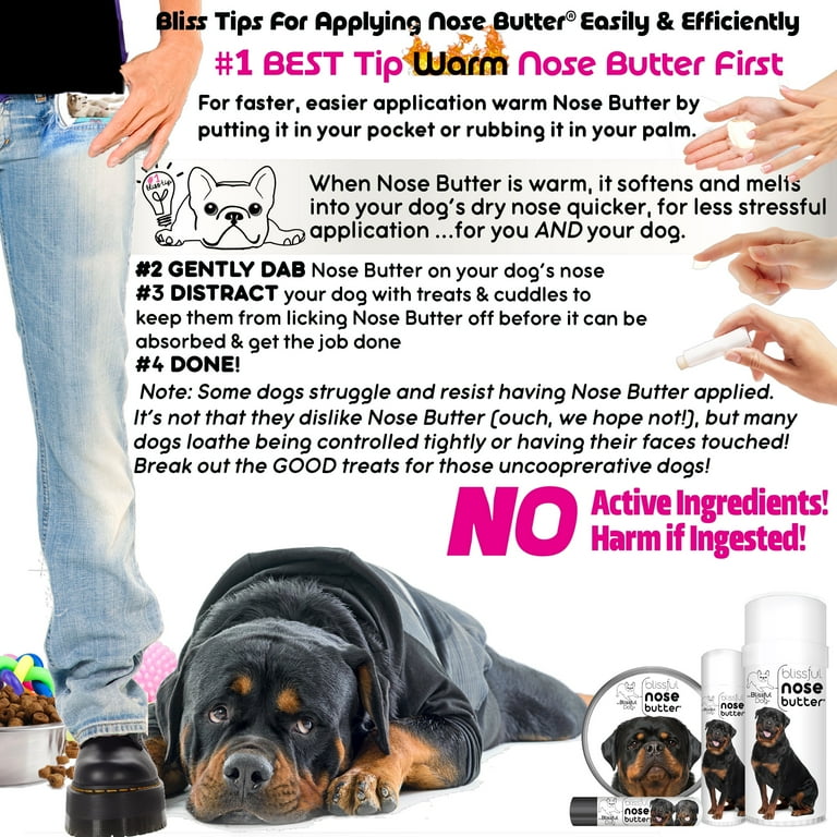 The Blissful Dog® Nose Butter® I Softens, Moisturizes Conditions