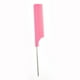 thumbnail image 1 of Vogacara Peine de cola Plástico Portátil Diferentes colores Nuevo estilo Brillante Aspecto exquisito Fácil instalación Larga vida útil Selecciones Cuidado del cabello Rosa profundo Vogacara CE011449-09, 1 of 6