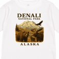 thumbnail image 4 of Inktastic Denali National Park Alaska Boys or Girls Long Sleeve Toddler T-Shirt, 4 of 5