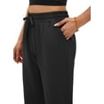 thumbnail image 5 of Fantaslook Womens Joggers with 3 Pockets Tapered Casual Sweatpants for Lounging Drawstring Athletic Pants Jogging Workout and Gym, 5 of 9