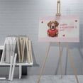 thumbnail image 4 of Happy Valentine's Day Vizsla Brings Love Heart Horizontal Matte Canvas Poster Vizslas Dog Lover Gifts Idea Wall Art Home Decor - 02028, 4 of 5