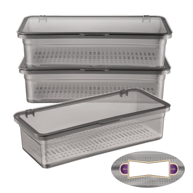 Milisten 3Ud Organizador De Utensilios Con Y De Drenaje Para Almacenamiento En Cocina