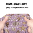 thumbnail image 7 of HELLHERO Ocean Shells Rollator Walker Seat and Backrest Rollbar Covers Set Seat & Back Covers for Unisex Stretchable Material Soft for Elder, 7 of 7