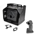 thumbnail image 2 of Conjunto de silenciador ANGGREK para generador eléctrico Honda GX340 GX390 182F, 2 of 7