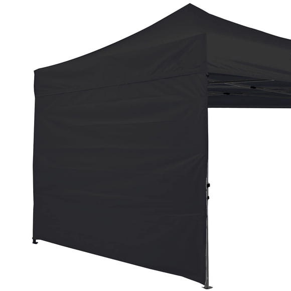Canopy Sidewall ABCCANOPY Instant, 10 x 10 pies, negro, impermeable