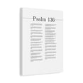 thumbnail image 2 of Scripture Canvas Give Thanks Unto God Of Gods Psalm 136 Christian Wall Art Bible Verse Print Ready to Hang, 2 of 15